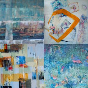 Collage Art and Paintings by Gillian Morden